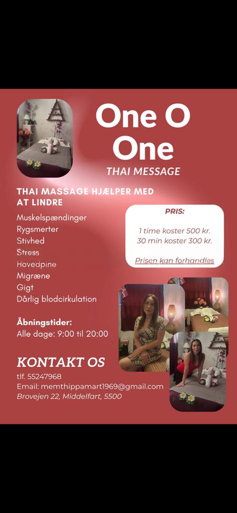 Thaimassage i Middelfart One O One